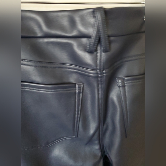 Good American Nevy Blue Flared Women's Pants - Picture 8 of 12